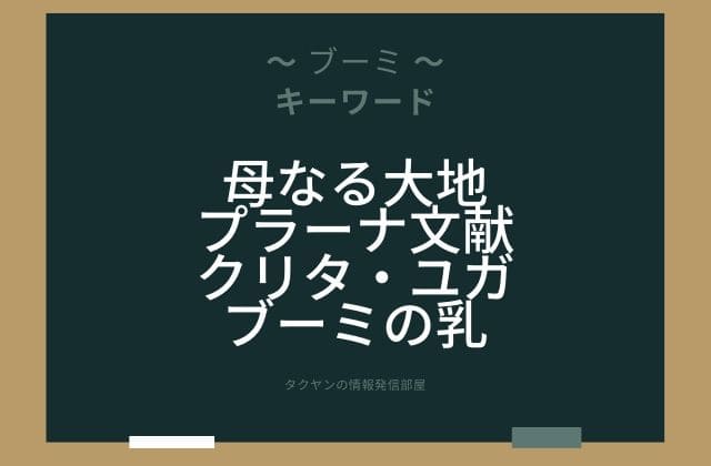 まとめ:　ブーミはこんな女神