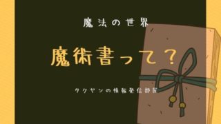 そもそも魔術書って何なのか？