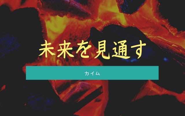 カイム:　未来を見通す