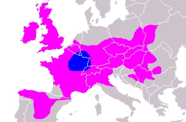 ケルト人のかつての支配地域