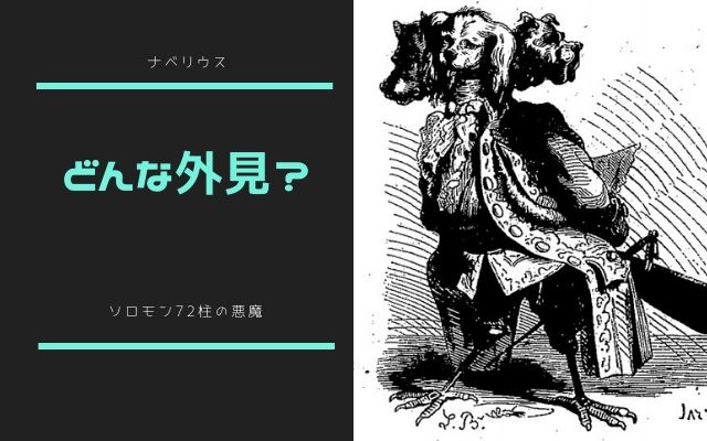 ナベリウス:　どんな外見か？